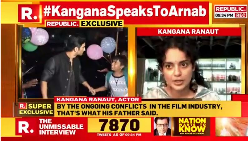 Arnab Interview Kangana