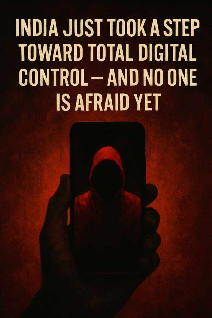 India Just Took a Step Toward Totalitarianism— And No One Is Afraid Yet India’s mandatory Sanchar Saathi app raises serious privacy concerns. Explore how this forced installation signals a deeper shift toward digital surveillance — and why citizen silence is dangerous.